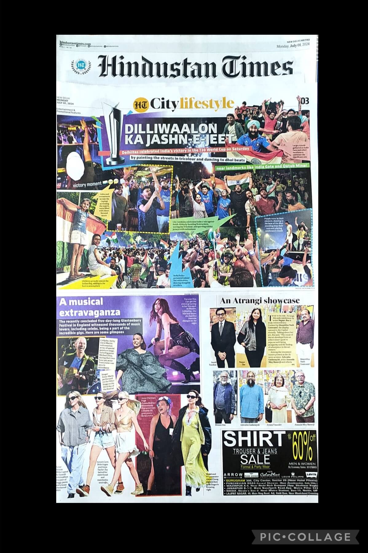 Press feature on Nupur Jha