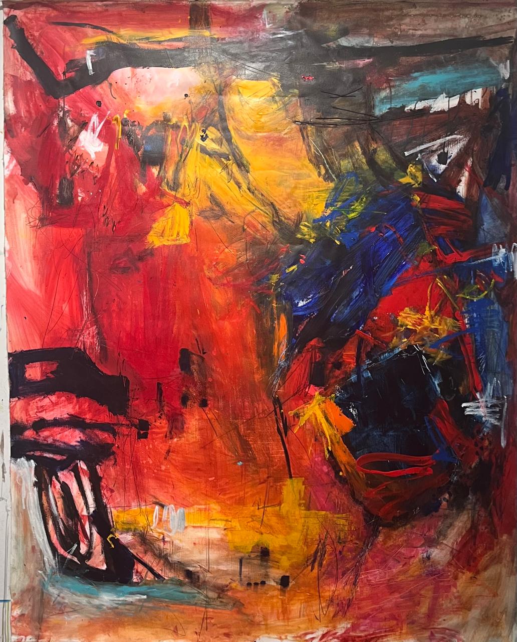 Fire of Imagination painting