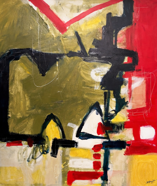 Crossing the Unseen painting