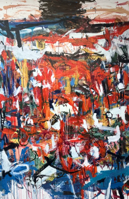 Red Beckoned painting
