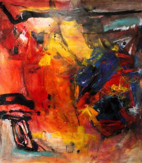 Red Phase painting