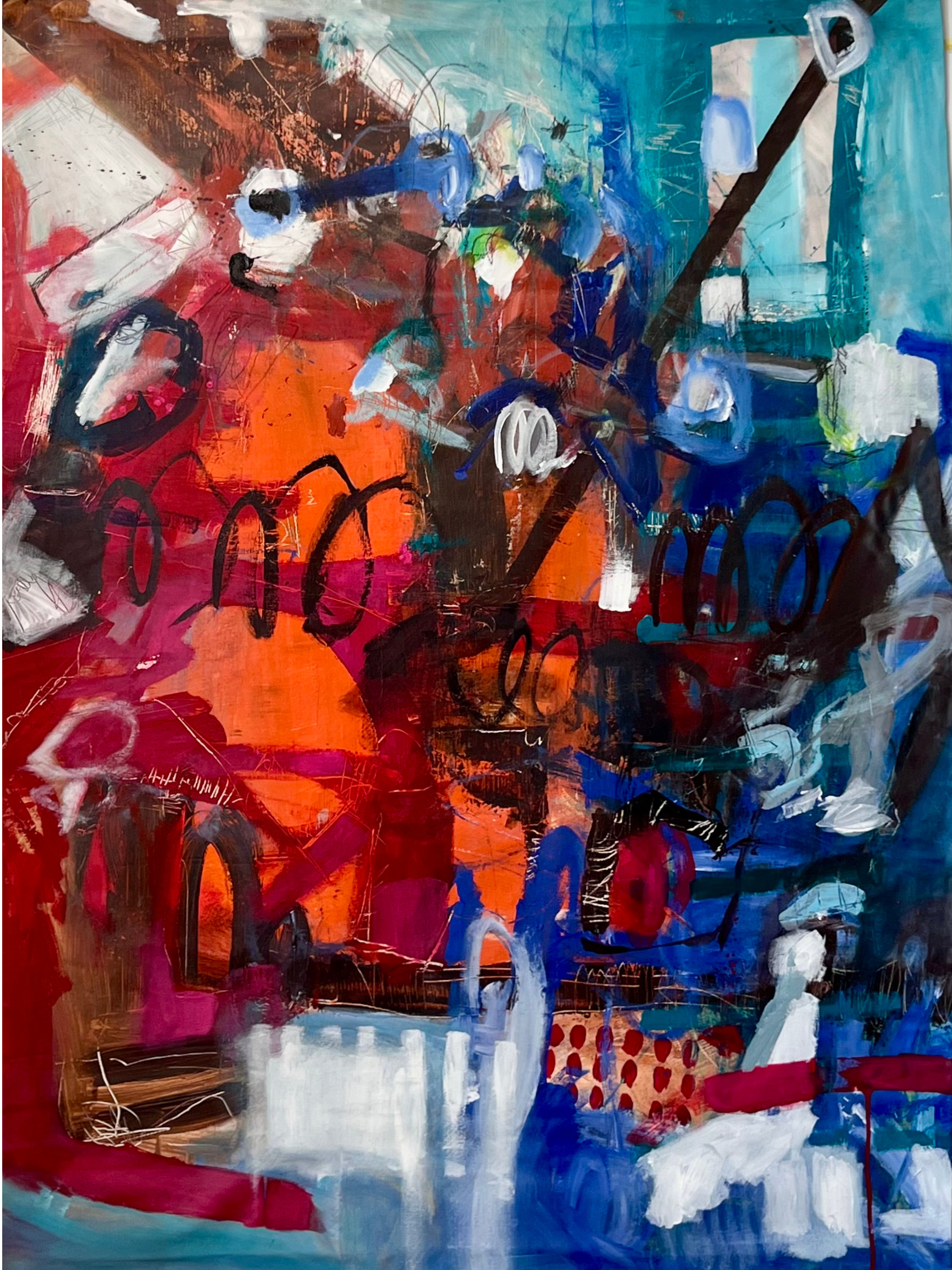 Thermal Balance, Acrylic on Canvas