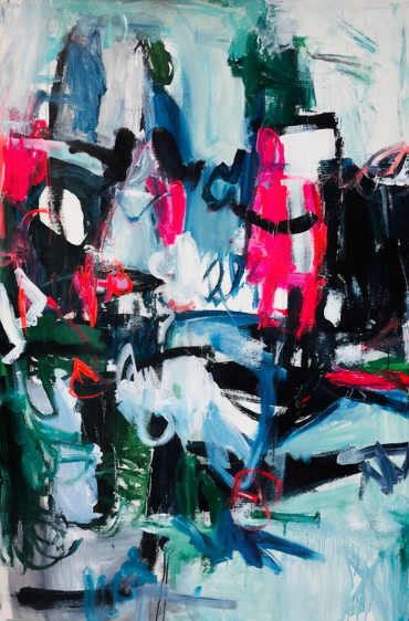 Urban Impulse I and II, Diptych · 180 x 120 cm each · Acrylic on Canvas